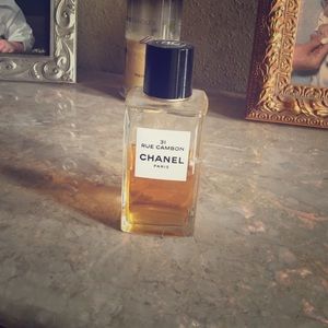 Half full Bottle of Chanel 31 Rue Cambon Paris