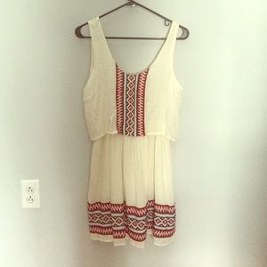 F21 embroidered sundress