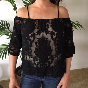 Off the shoulder top