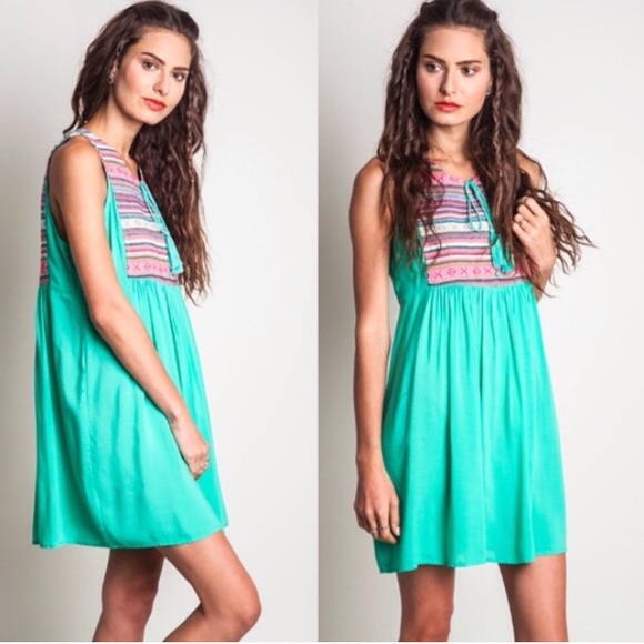 Umgee Dresses & Skirts - 🌷SALE🌷 Was $35 Lala Peasant Dress