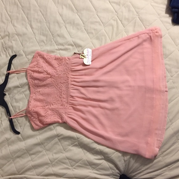 Rose pink Vera Wang dress