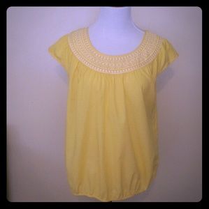 Super Cute Yellow Blouse