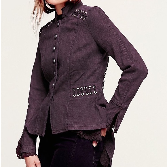 Free People Women's Victorian Lace Up Jacket