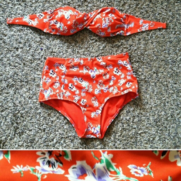 ROXY Swimsuit high waist bottom
