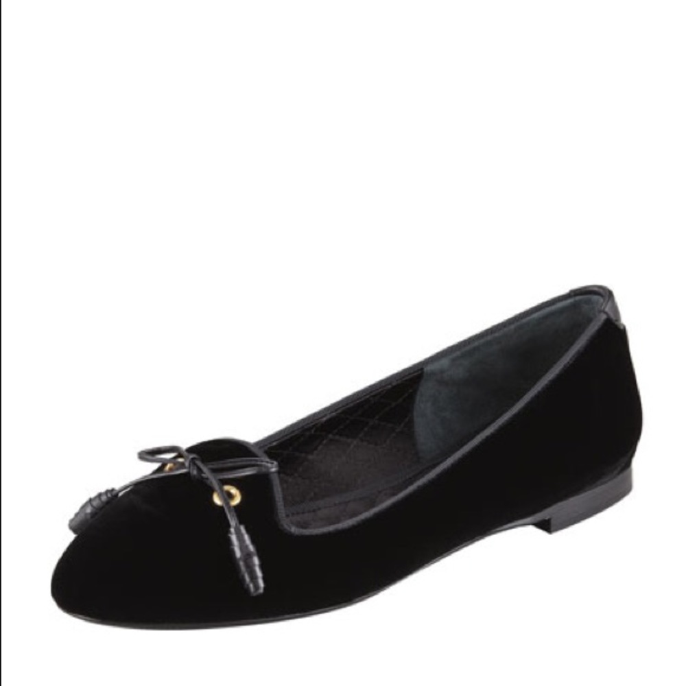 TOM FORD velvet black flats - Picture 2 of 4