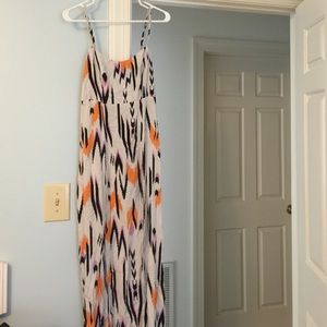 NWOT Volcom chevron maxi dress!