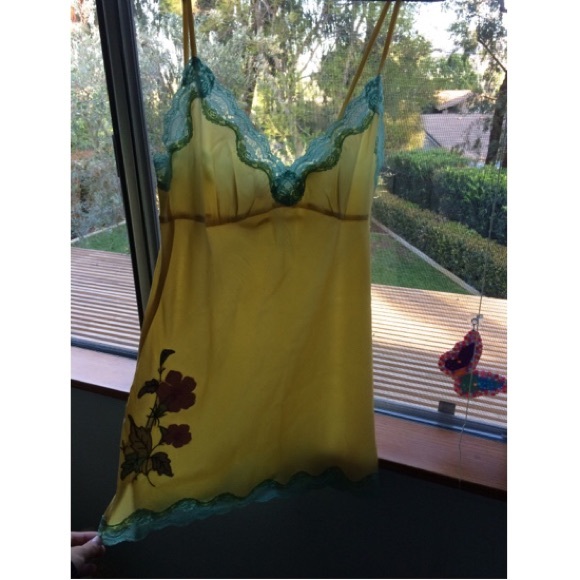 Yellow Lingerie Dress