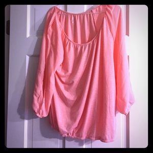 New York and company brand new pink long sleeve