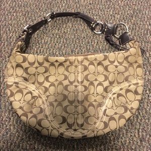 Coach purse with coach fabric cleaner included