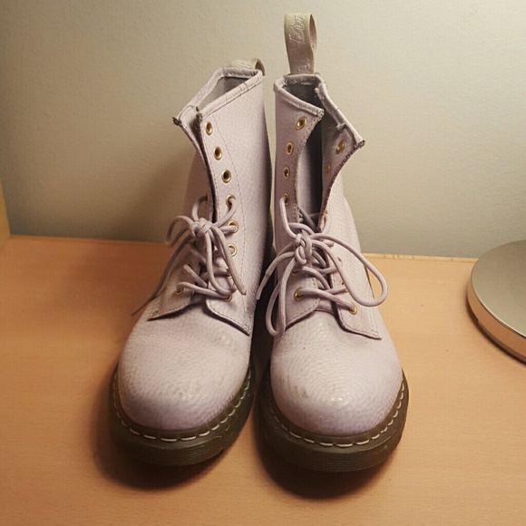 Lilac Doc Martens