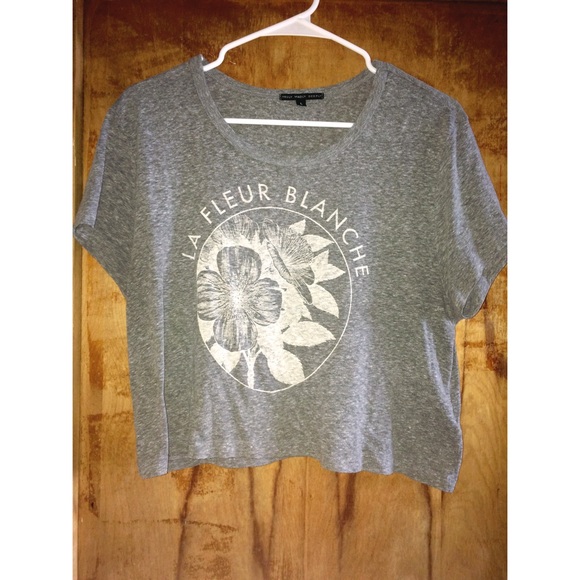 Urban Outfitters Cropped Graphic Tee