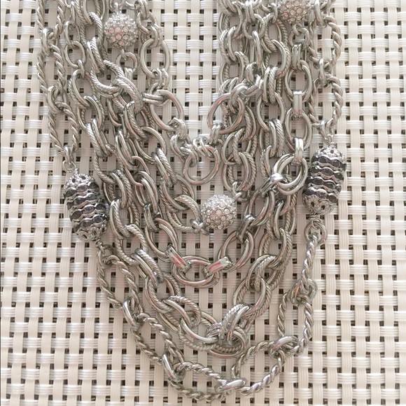 Chain & Pave Convertible Necklace💎 - Picture 4 of 4