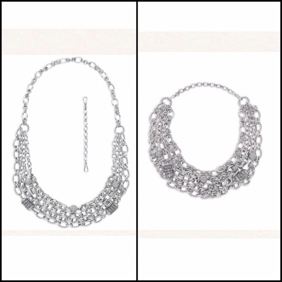 Chain & Pave Convertible Necklace💎 - Picture 3 of 4