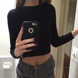 Cute cropped sweater