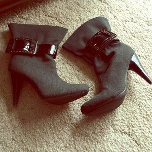 Jessica Simpson Belted Ankle Boots