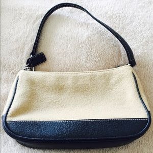 Mini Coach Tan Suade Small Hobo Bag