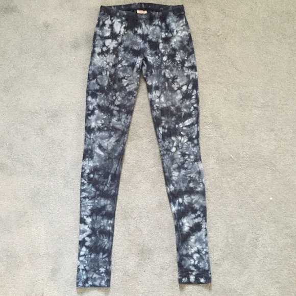 Blue tie-dye leggings🎏