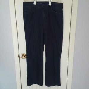JM Collection dark denim stretch jeans