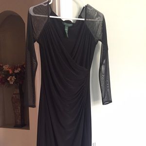 Ralph Lauren black cocktail dress