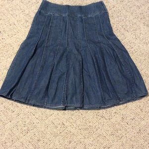 Liz Claiborne Denim Skirt