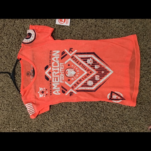 Women's American fighter tshirt