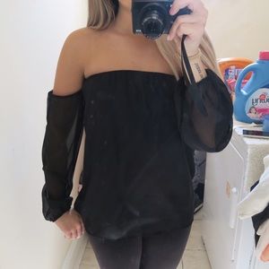 Tobi Off the Shoulder Top