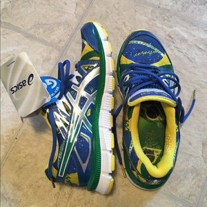 Asics Brazil Patriotic Edition athletic shoes