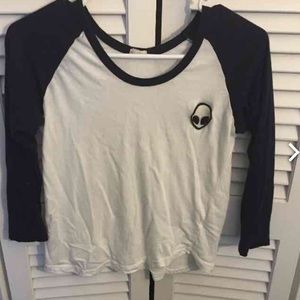 Alien Brandy Melville baseball tee
