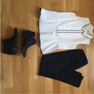 sleeveless blouse