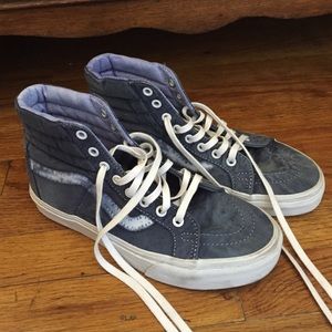 faded blue vans