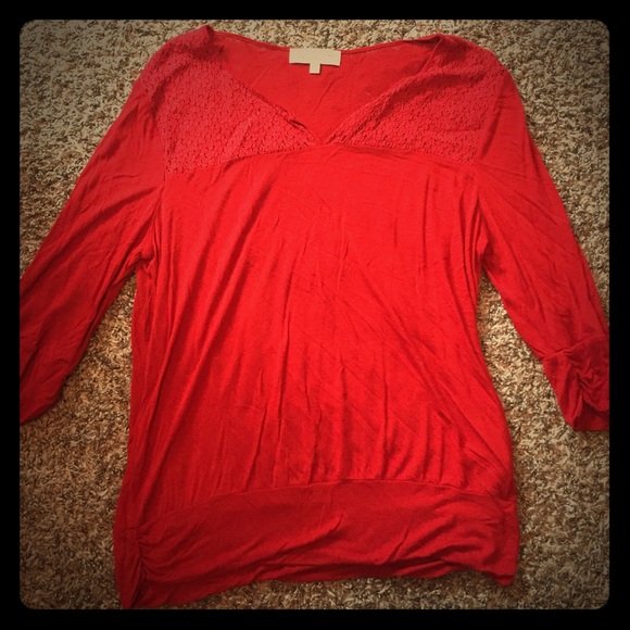 Super comfy red blouse!