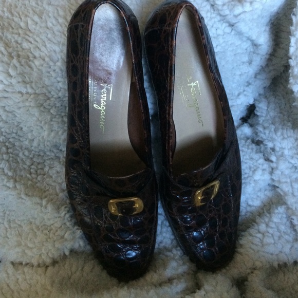 Italian made Ferragamo loafers - Picture 1 of 4