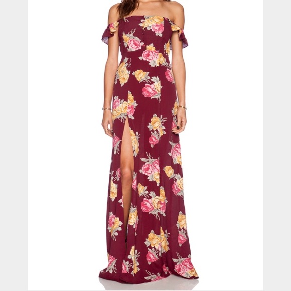 Flynn Skye Bardot maxi size med