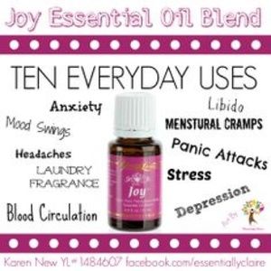 Custom Made Young Living Essential Oil JOY Roll-On