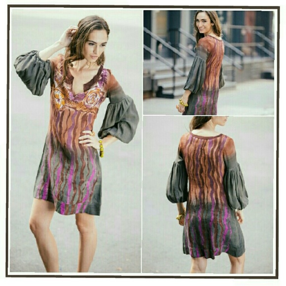 Aoyama Itchome Dresses & Skirts - NWT AOYAMA ITCHOME Painted Tunic