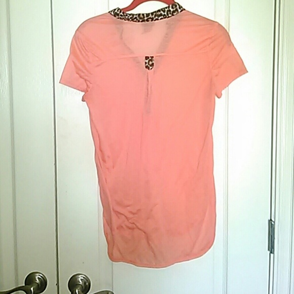 Rue 21 orange and leopard top - Picture 3 of 3