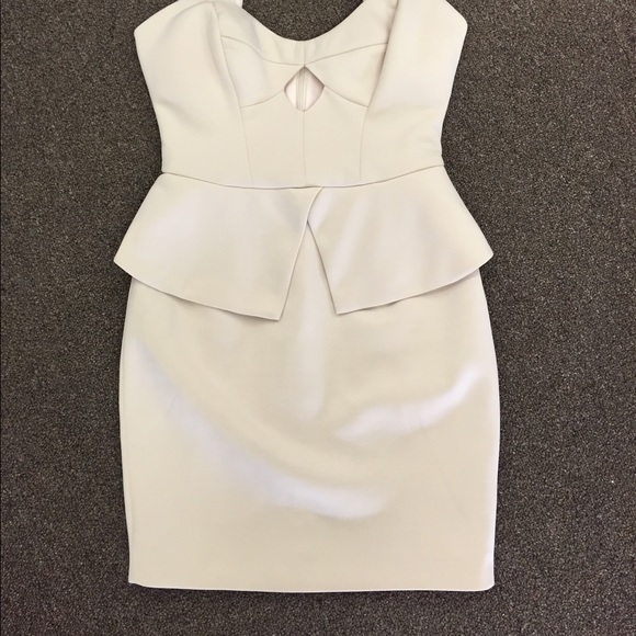 Peplum dress