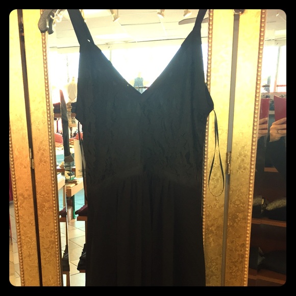 Black sheer over lay maxi! - Picture 1 of 4