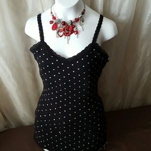 Polka-dot cami