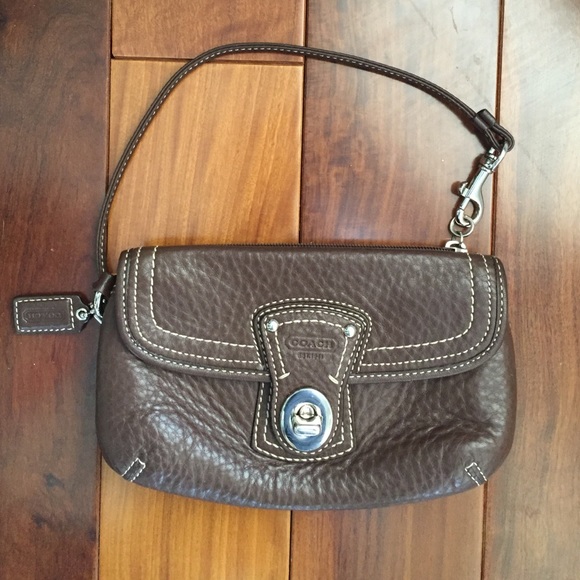 Coach Leather Clutch