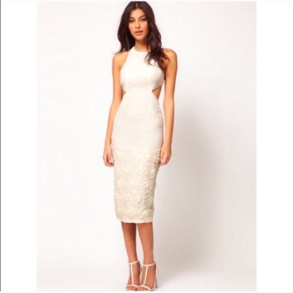 ASOS Dresses & Skirts - ASOS cutout beaded dress