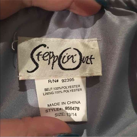 Black and Silver Sequin Dress - Picture 4 of 4