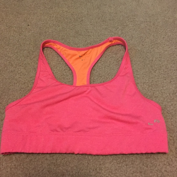 Champion hot pink sports bra