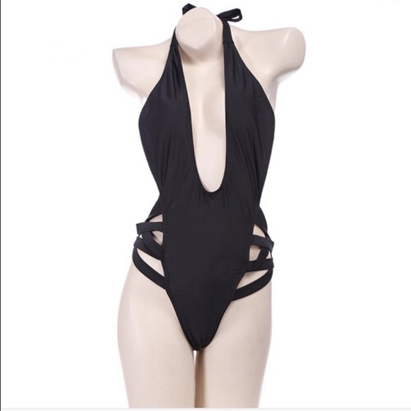 💖HP! New L plunge monokini swimsuit - Picture 3 of 4