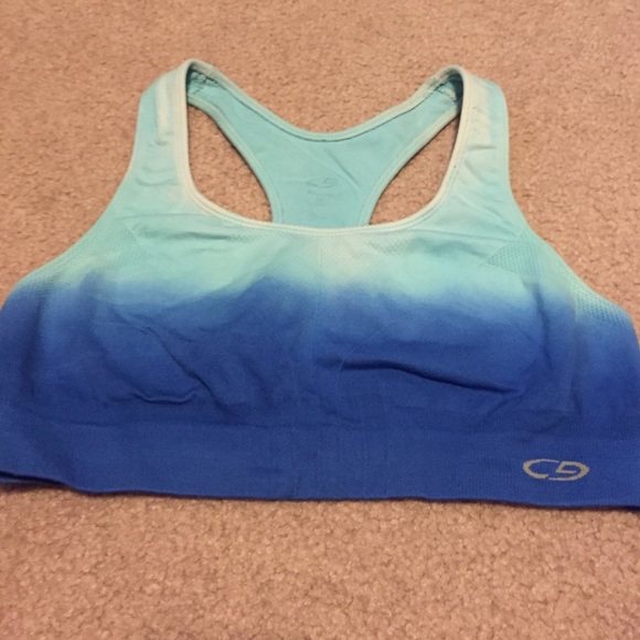 Champion blue sports bra
