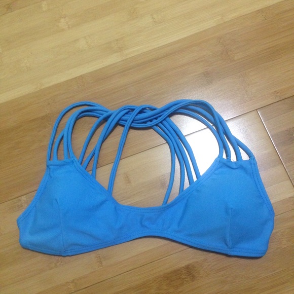Blue Bikini top
