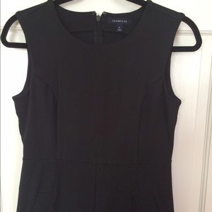 Lands' End Sleeveless Ponte Sheath Dress