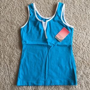 Blue workout tank NWT