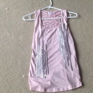 Light purple tank top, size small