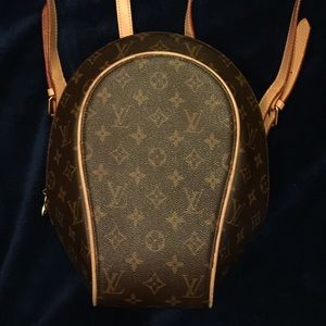 Monogram backpack purse